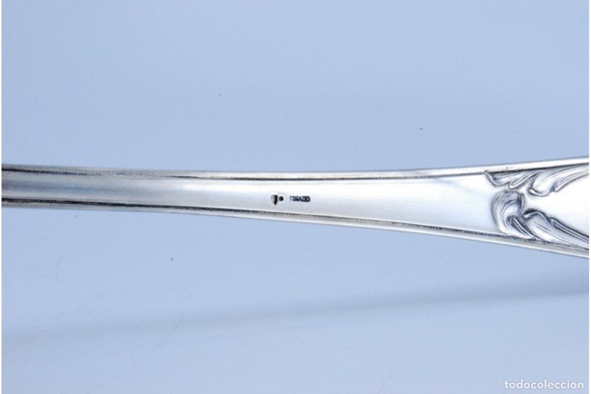Antig&uuml;edades: Cuchar&oacute;n de sopa de plata - Foto 4