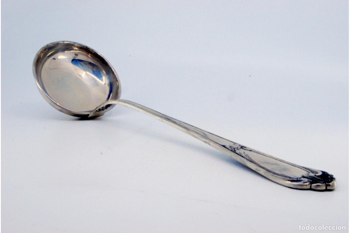 Antig&uuml;edades: Cuchar&oacute;n de sopa de plata - Foto 8