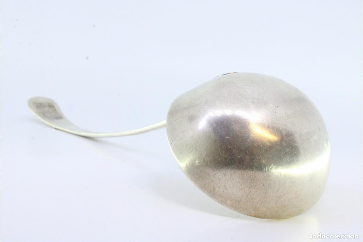 Antig&uuml;edades: Cuchar&oacute;n de sopa de plata - Foto 5
