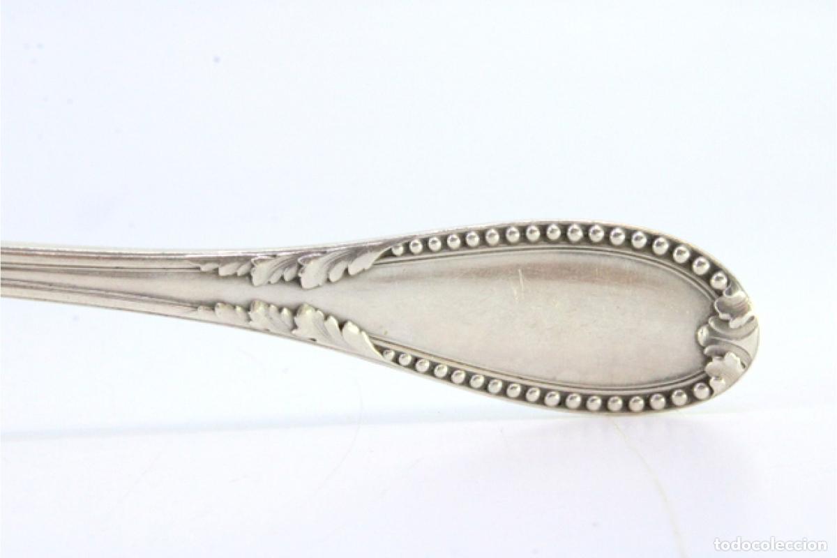 Antig&uuml;edades: Cuchar&oacute;n de sopa de plata - Foto 2