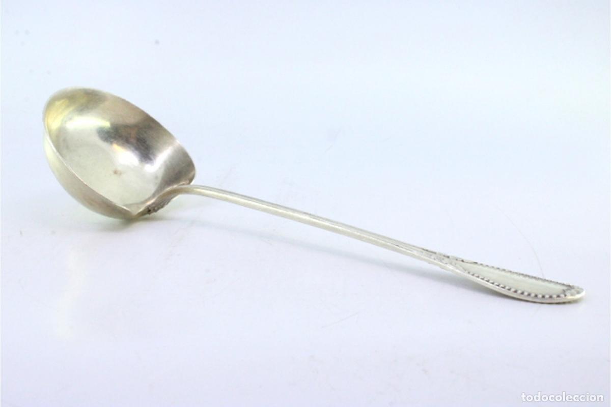 Antig&uuml;edades: Cuchar&oacute;n de sopa de plata - Foto 5