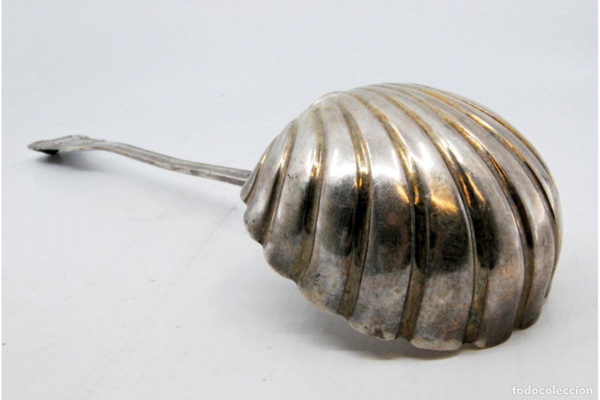 Antig&uuml;edades: Cuchar&oacute;n de sopa de plata - Foto 6