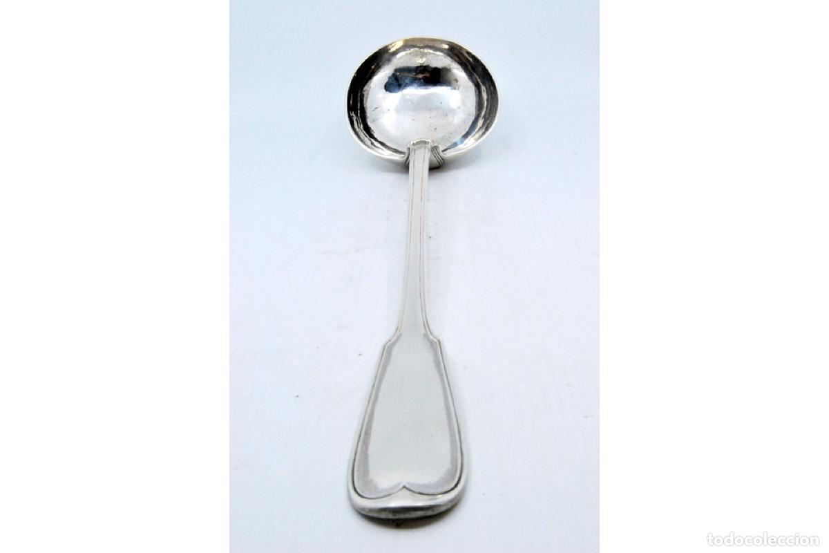 Antig&uuml;edades: Cuchar&oacute;n de sopa de plata - Foto 2
