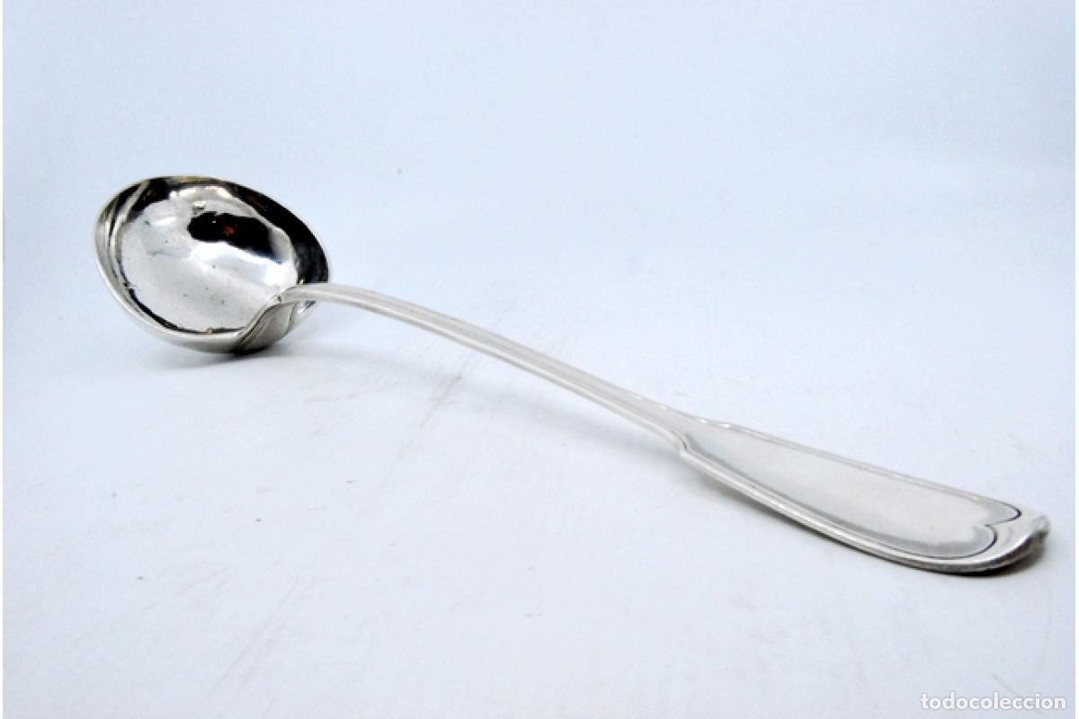Antig&uuml;edades: Cuchar&oacute;n de sopa de plata - Foto 5