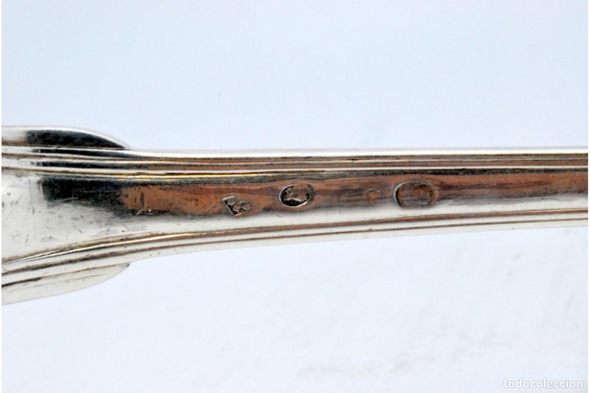 Antig&uuml;edades: Cuchar&oacute;n de sopa de plata - Foto 7