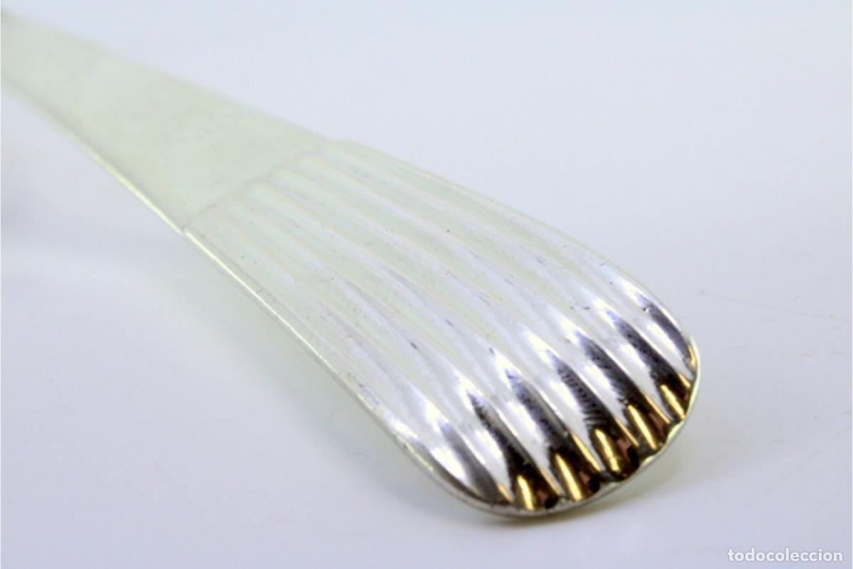 Antig&uuml;edades: Cuchar&oacute;n de sopa de plata - Foto 4