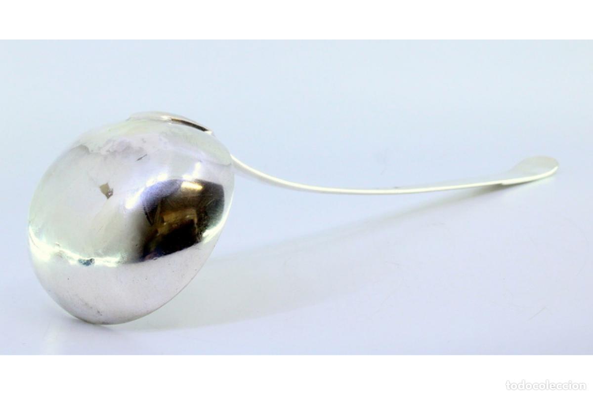 Antig&uuml;edades: Cuchar&oacute;n de sopa de plata - Foto 5
