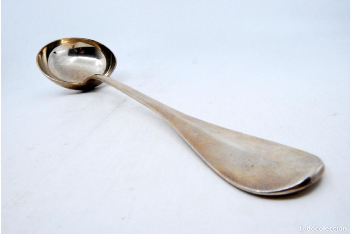 Antig&uuml;edades: Cuchar&oacute;n de sopa de plata - Foto 2