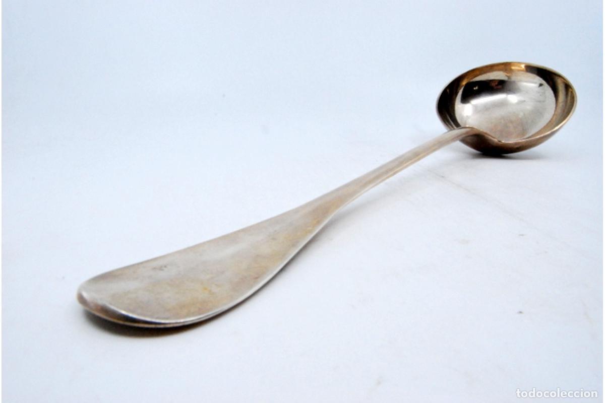 Antig&uuml;edades: Cuchar&oacute;n de sopa de plata - Foto 5