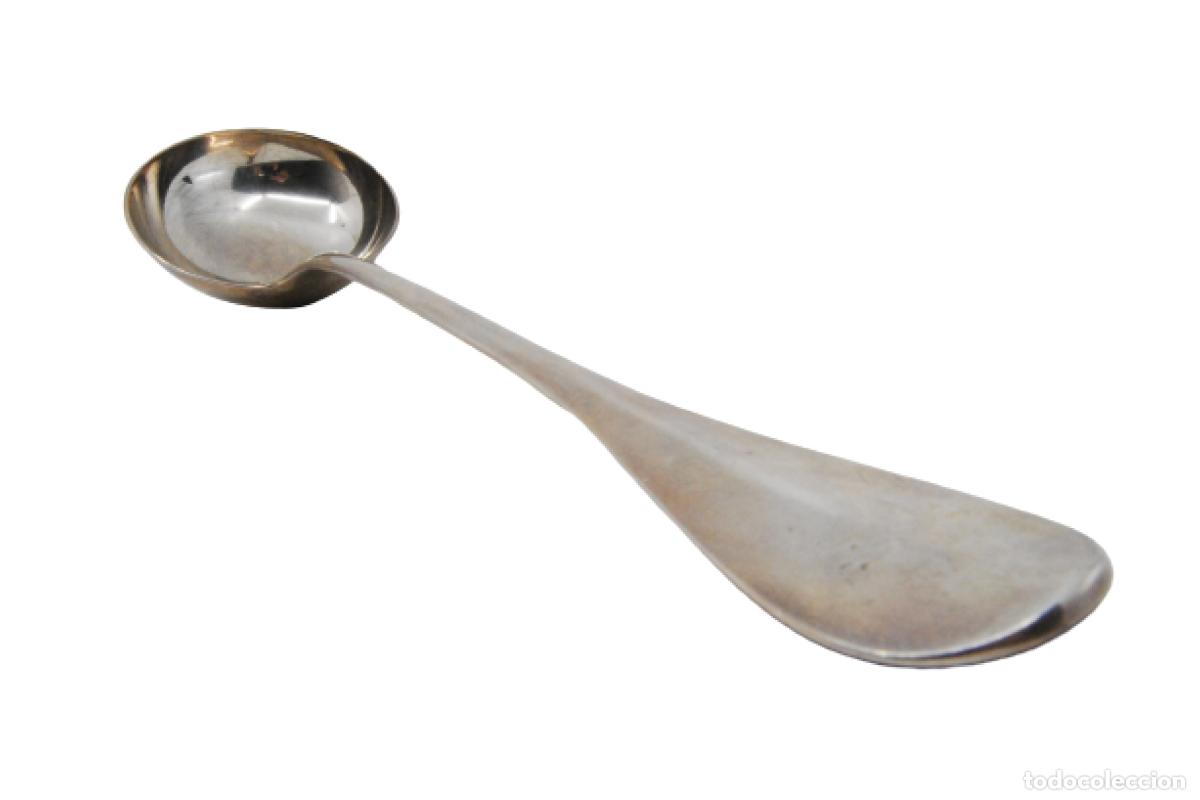 Antig&uuml;edades: Cuchar&oacute;n de sopa de plata - Foto 1