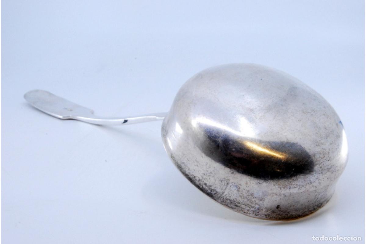 Antig&uuml;edades: Cuchar&oacute;n de sopa de plata - Foto 4