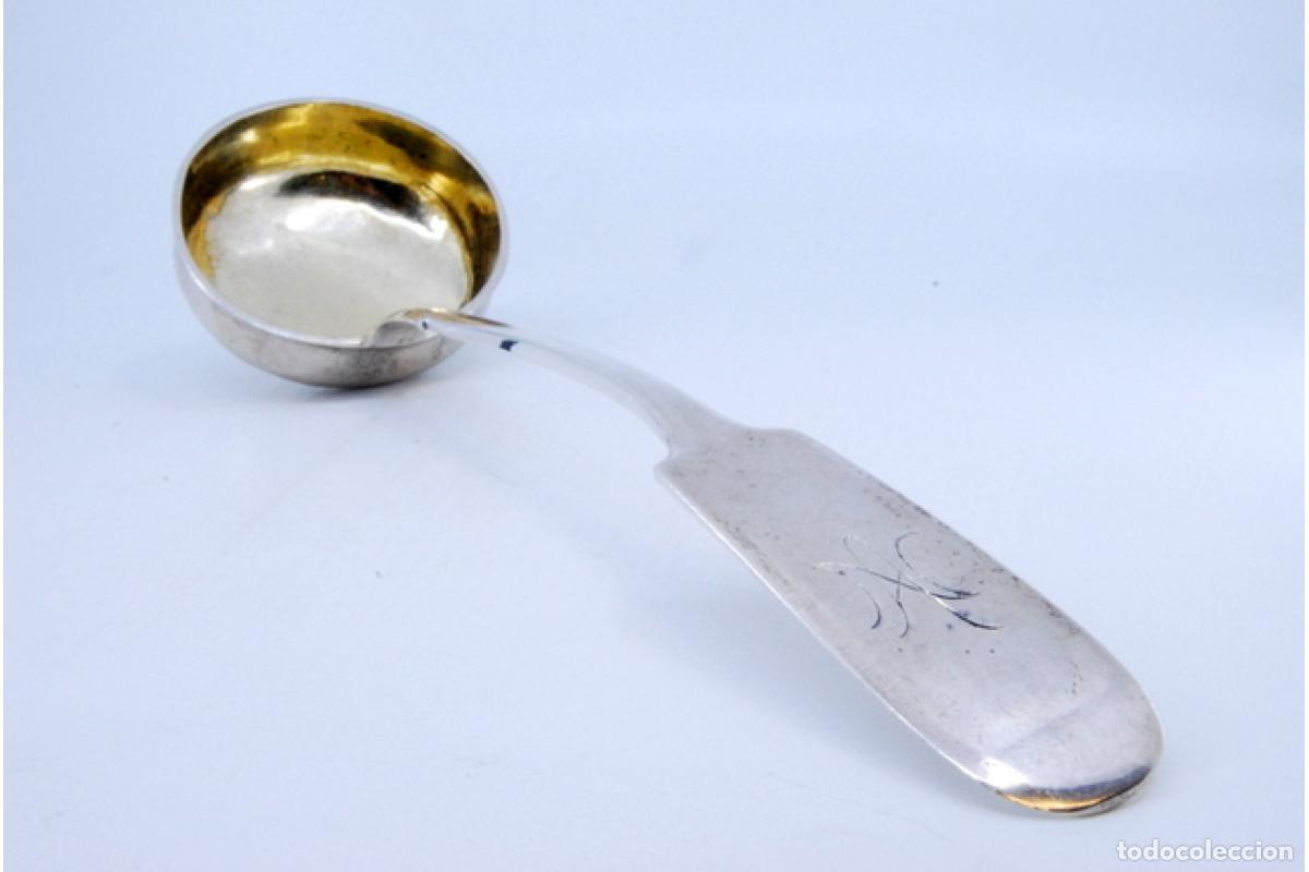 Antig&uuml;edades: Cuchar&oacute;n de sopa de plata - Foto 6
