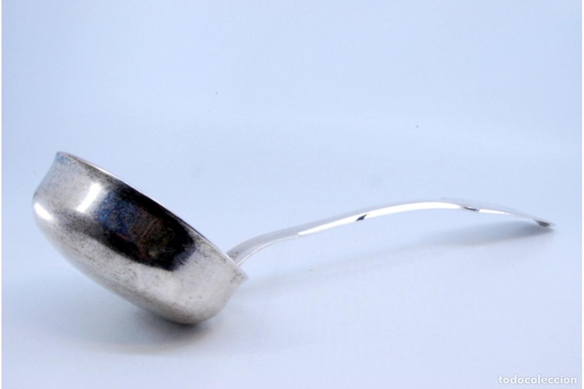 Antig&uuml;edades: Cuchar&oacute;n de sopa de plata - Foto 7