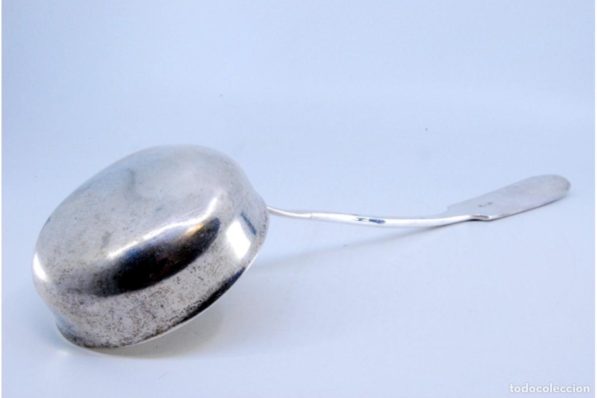 Antig&uuml;edades: Cuchar&oacute;n de sopa de plata - Foto 8