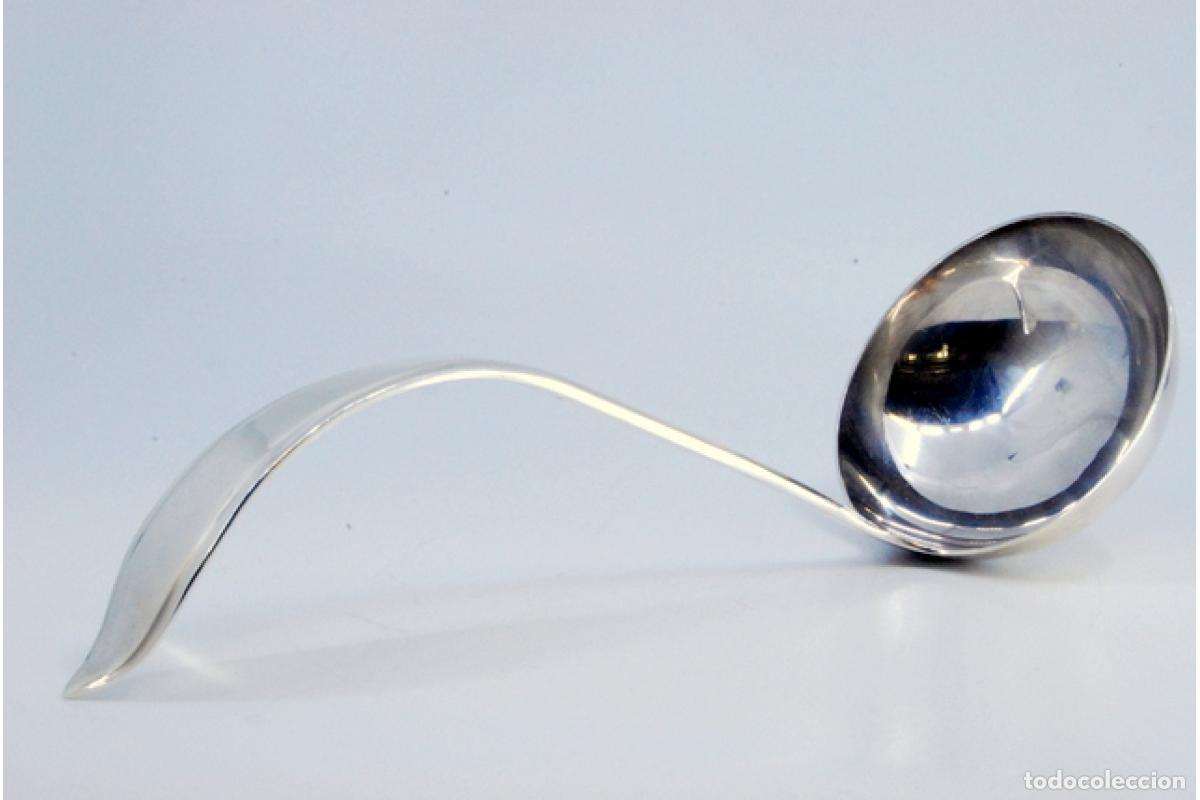 Antig&uuml;edades: Cuchar&oacute;n de sopa de plata - Foto 5