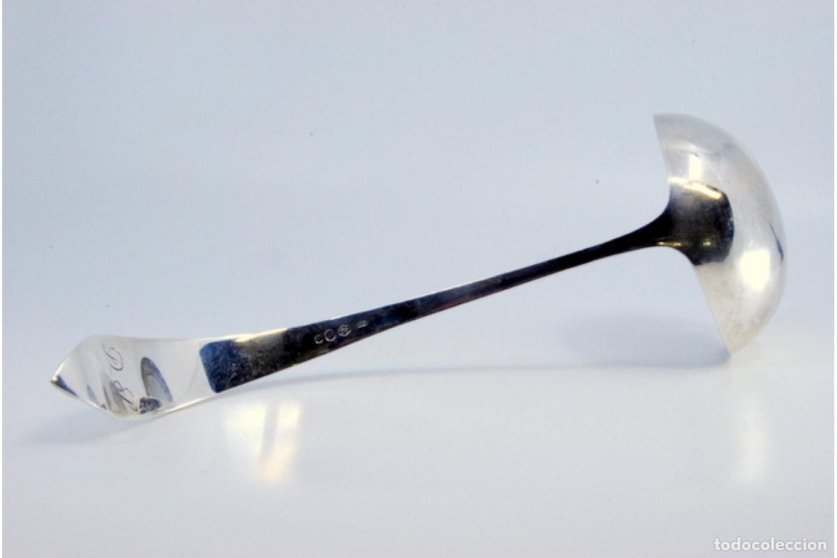 Antig&uuml;edades: Cuchar&oacute;n de sopa de plata - Foto 6