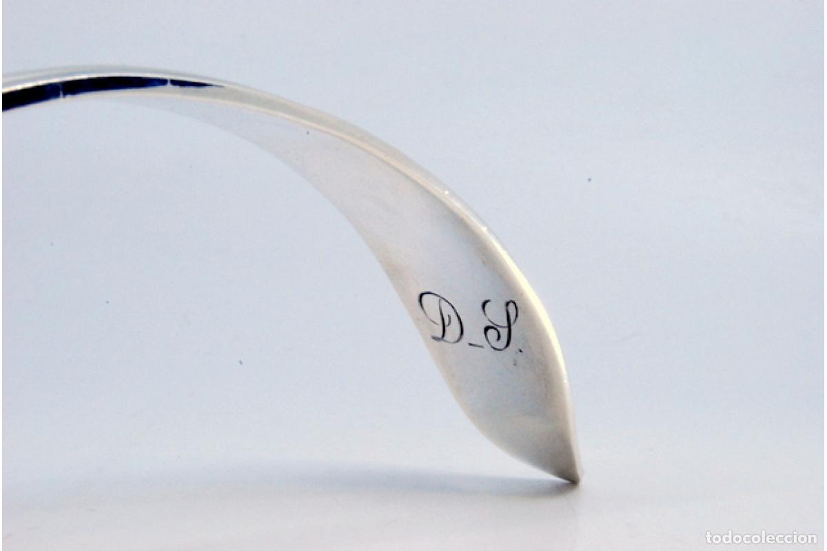 Antig&uuml;edades: Cuchar&oacute;n de sopa de plata - Foto 7