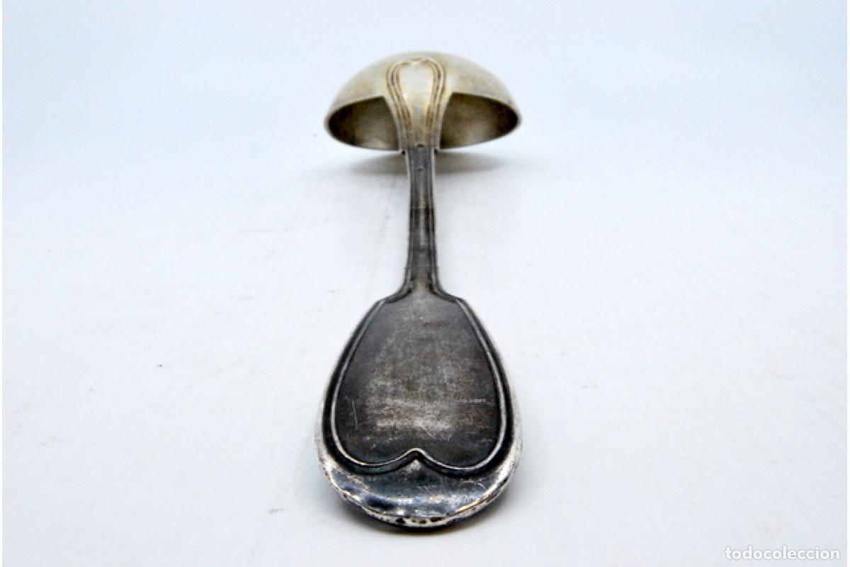 Antig&uuml;edades: Cuchar&oacute;n de sopa de plata - Foto 4