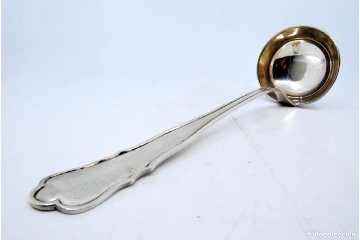 Antig&uuml;edades: Cuchar&oacute;n de sopa de plata - Foto 3