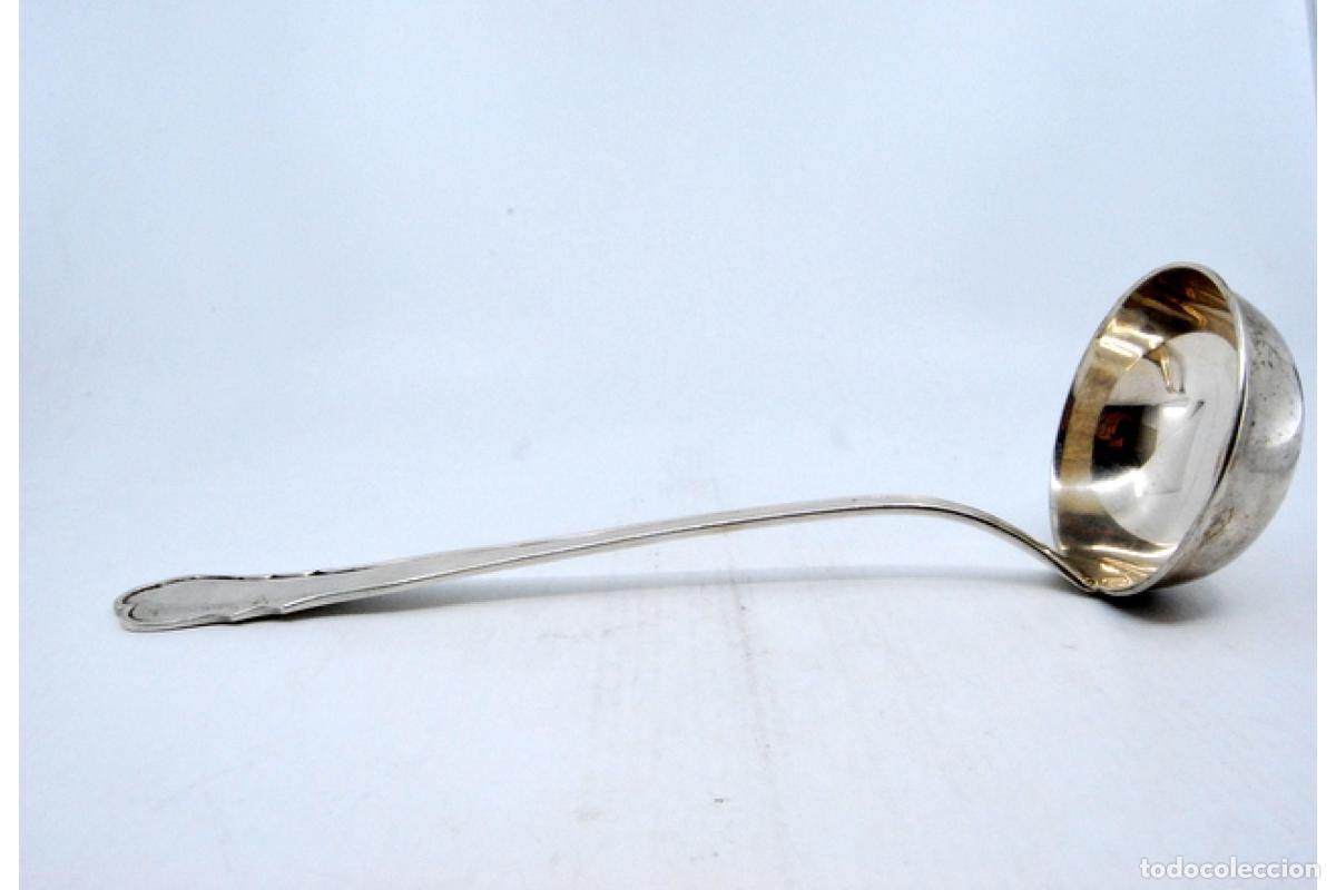 Antig&uuml;edades: Cuchar&oacute;n de sopa de plata - Foto 5