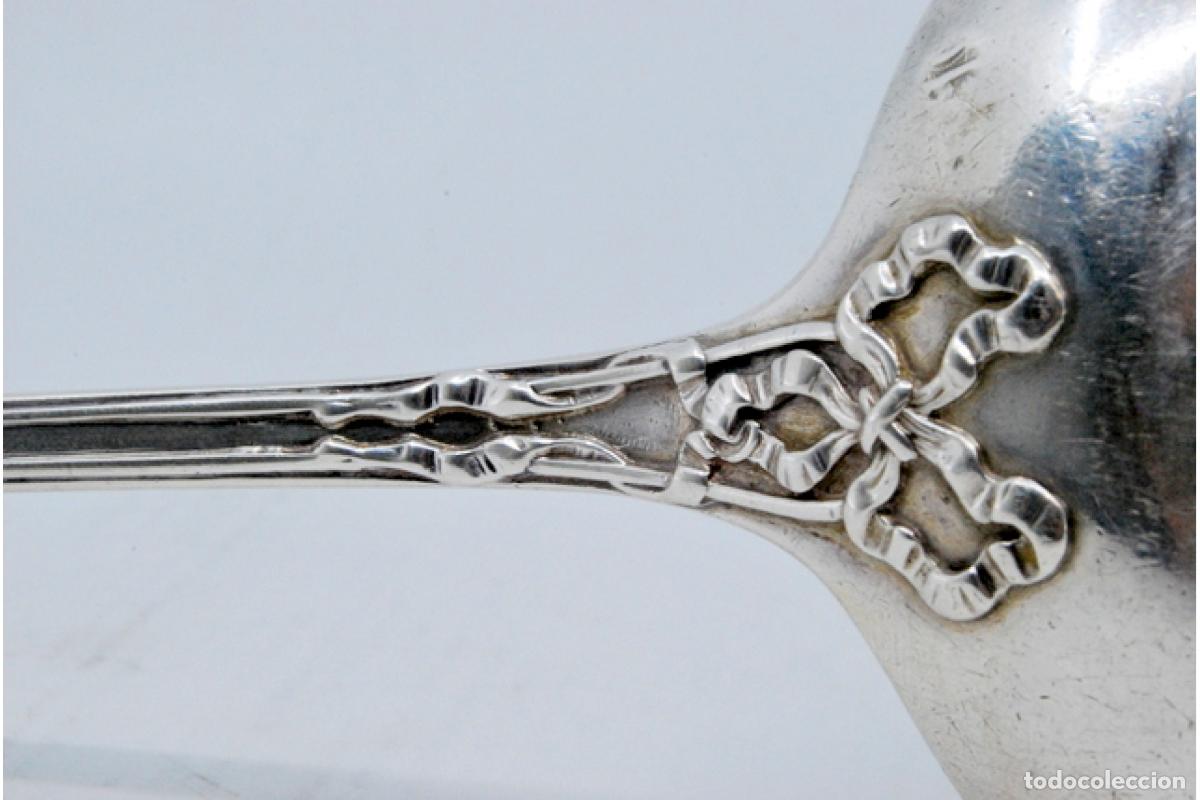 Antig&uuml;edades: Cuchar&oacute;n de sopa de plata - Foto 5