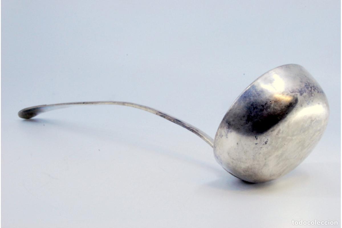 Antig&uuml;edades: Cuchar&oacute;n de sopa de plata - Foto 5