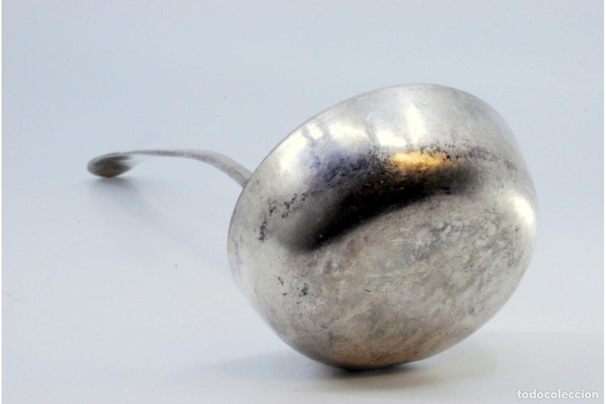 Antig&uuml;edades: Cuchar&oacute;n de sopa de plata - Foto 7