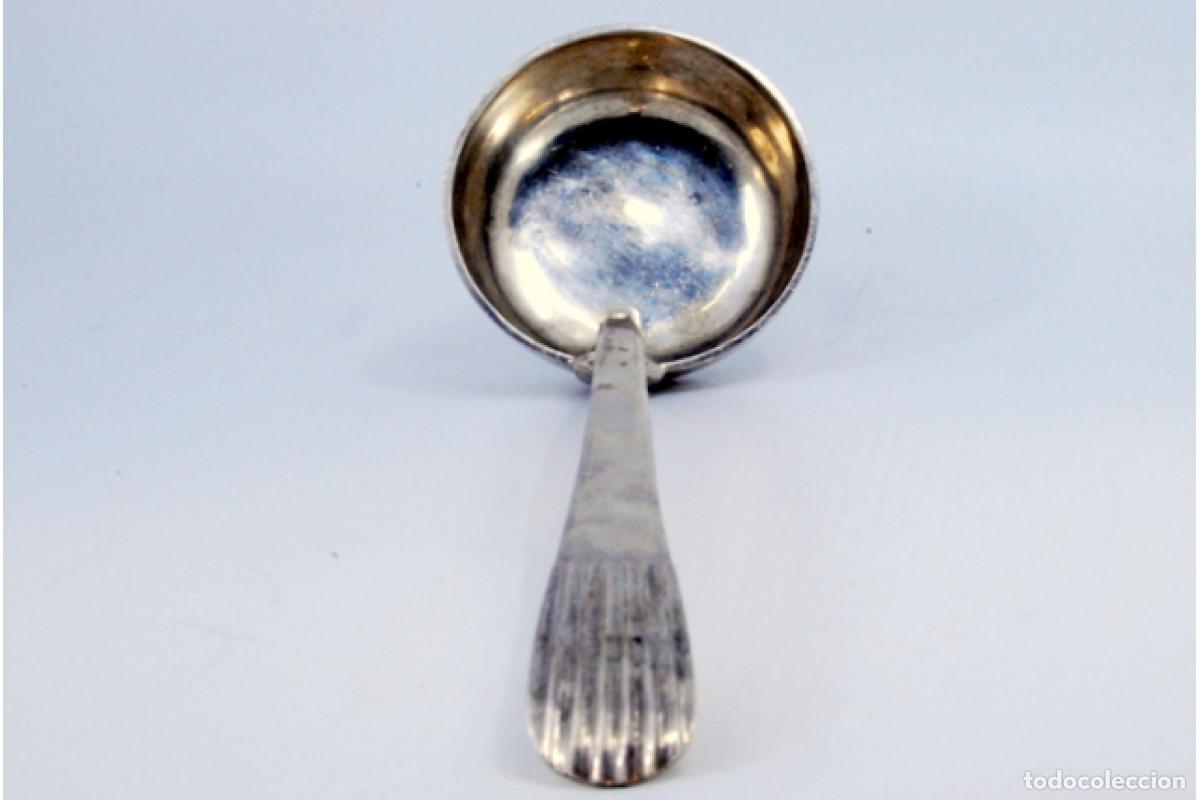 Antig&uuml;edades: Cuchar&oacute;n de sopa de plata - Foto 8