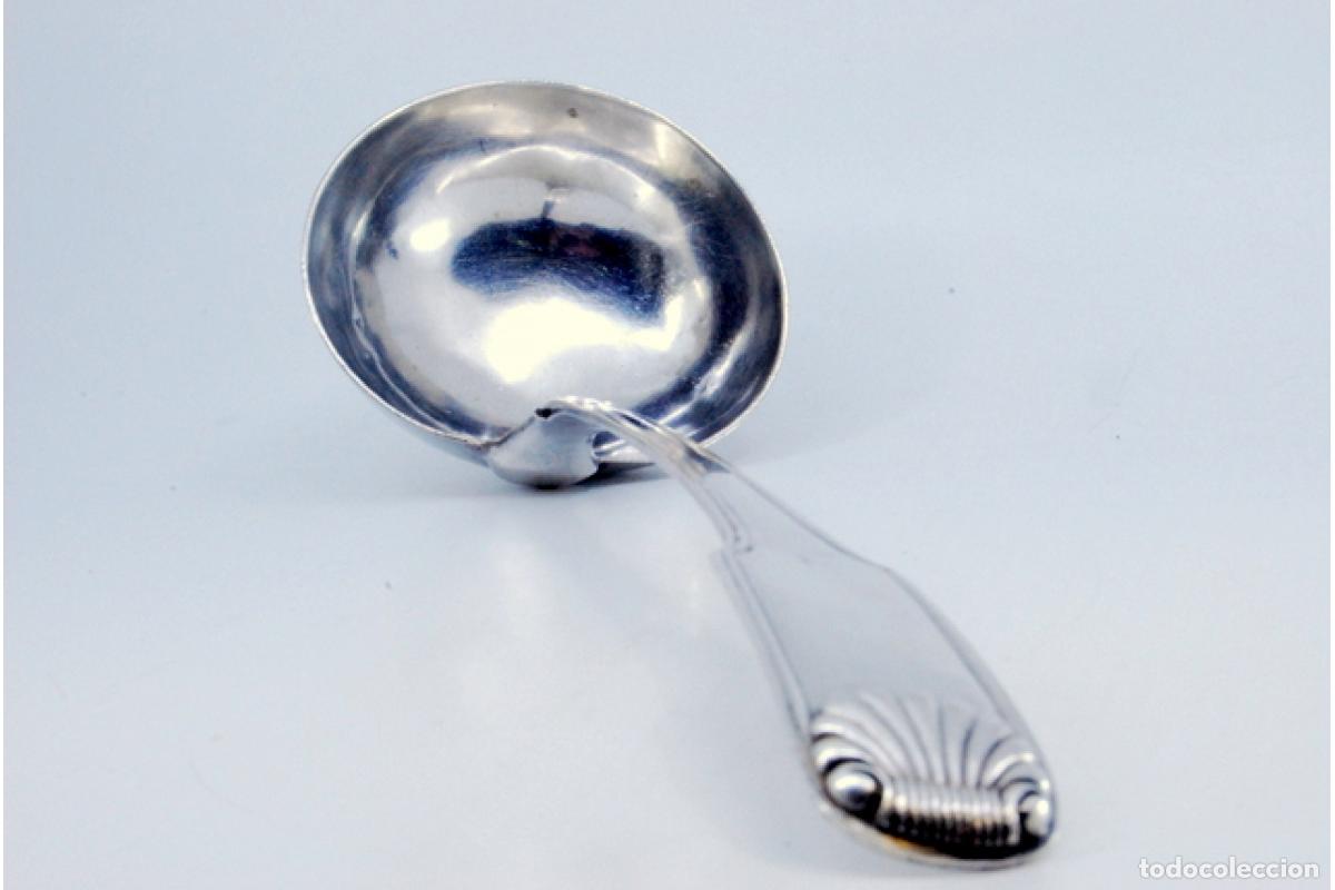 Antig&uuml;edades: Cuchar&oacute;n de sopa de plata - Foto 4