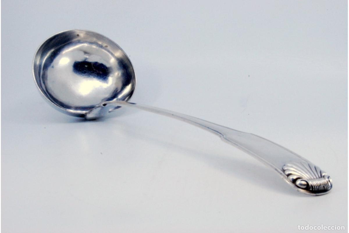 Antig&uuml;edades: Cuchar&oacute;n de sopa de plata - Foto 9