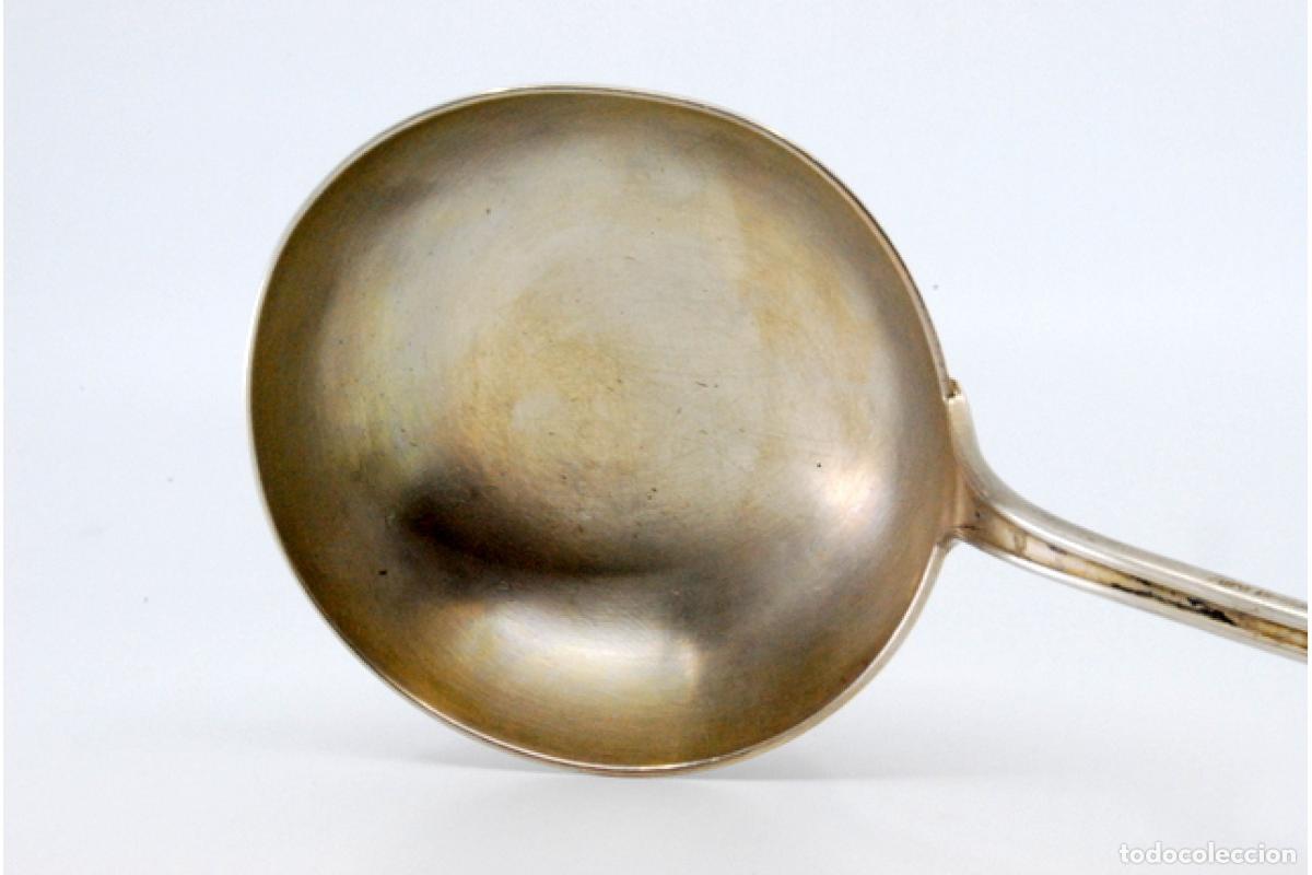 Antig&uuml;edades: Cuchar&oacute;n de sopa de plata - Foto 5