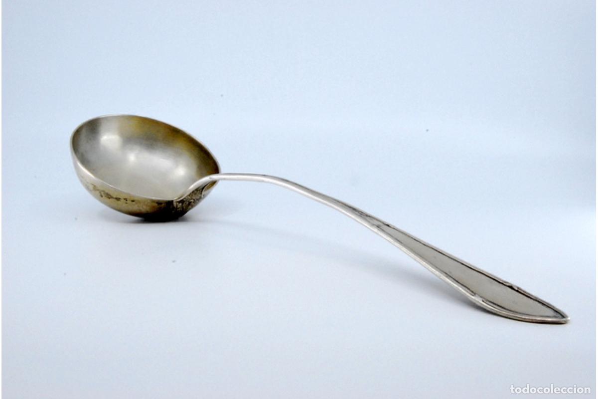 Antig&uuml;edades: Cuchar&oacute;n de sopa de plata - Foto 6