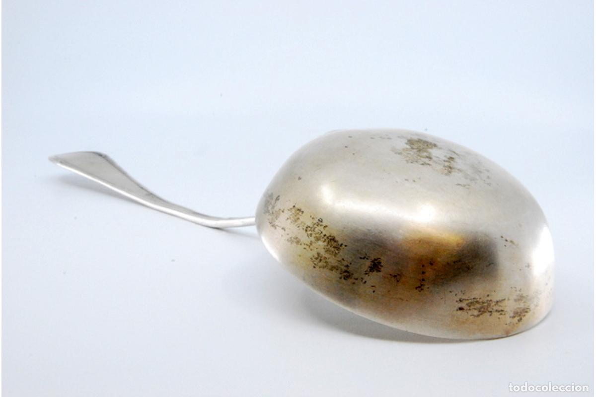 Antig&uuml;edades: Cuchar&oacute;n de sopa de plata - Foto 7