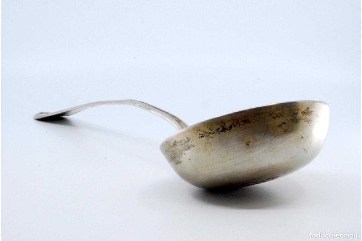 Antig&uuml;edades: Cuchar&oacute;n de sopa de plata - Foto 9