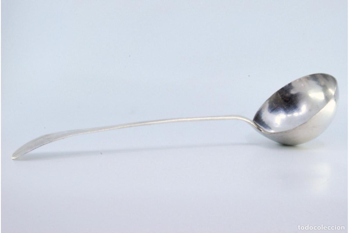 Antig&uuml;edades: Cuchar&oacute;n de sopa de plata - Foto 5