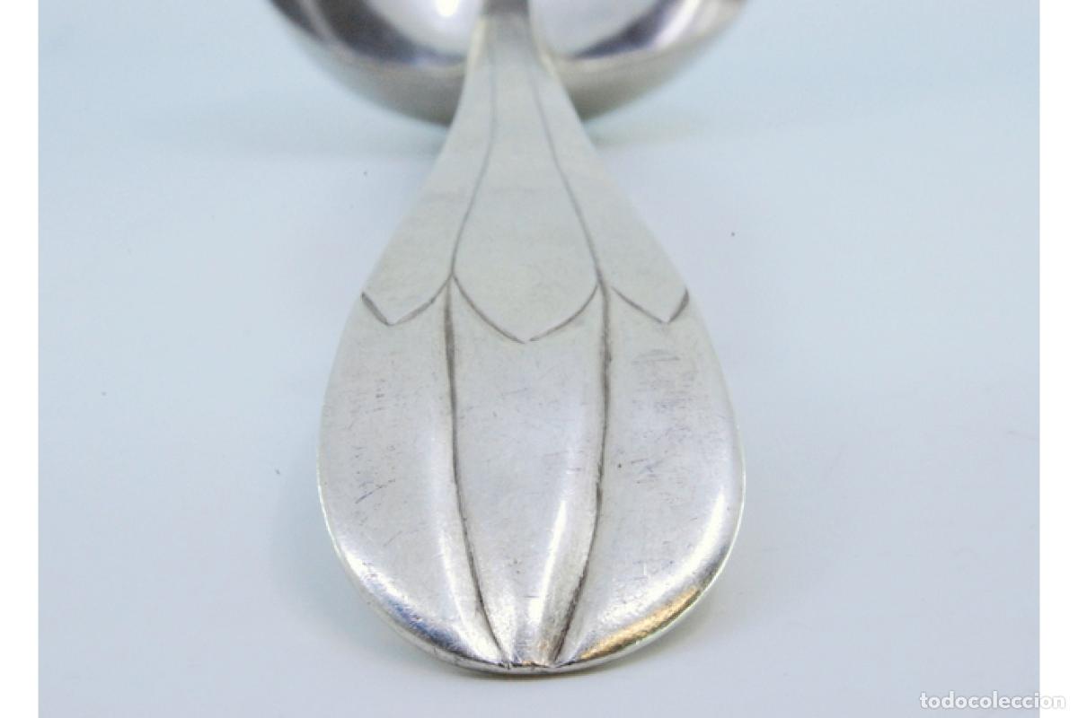 Antig&uuml;edades: Cuchar&oacute;n de sopa de plata - Foto 8