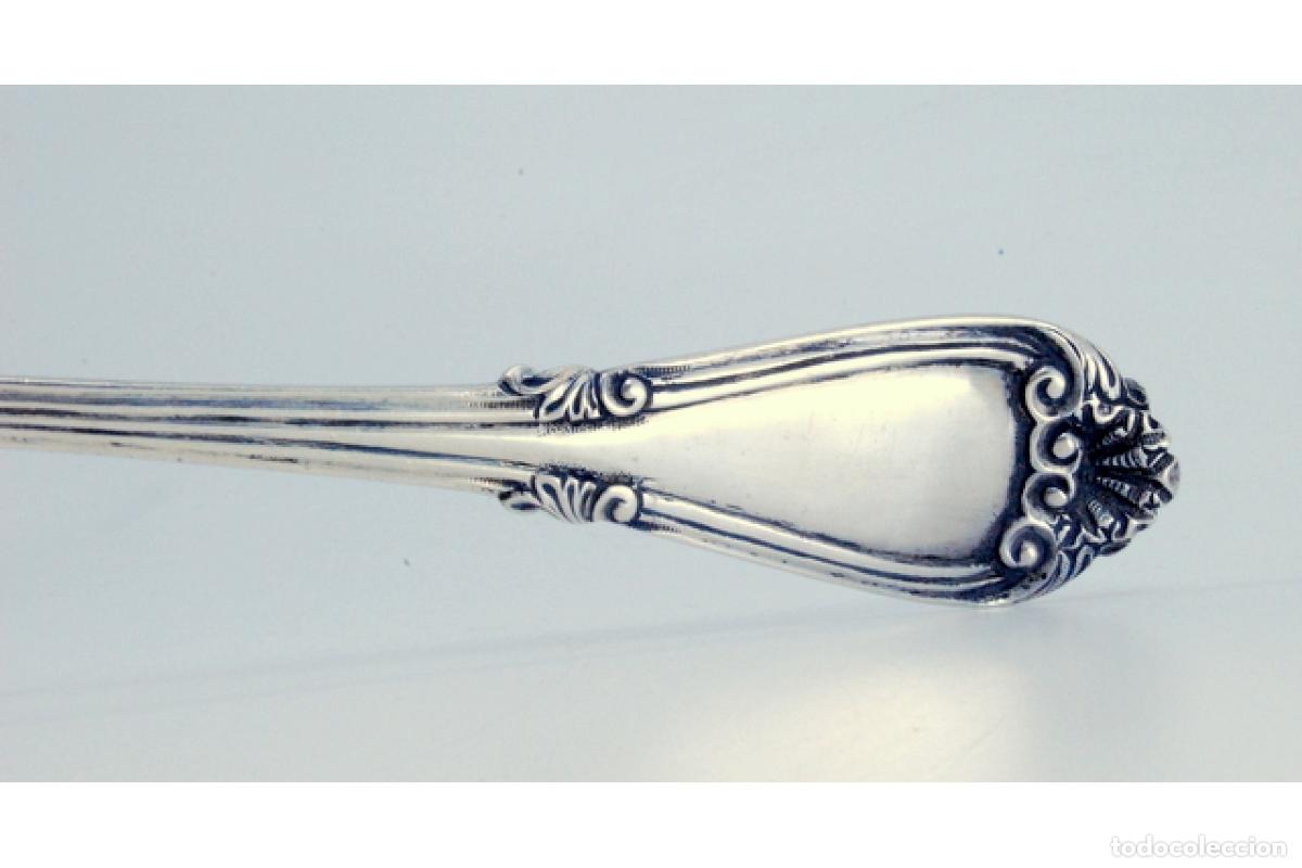 Antig&uuml;edades: Cuchar&oacute;n de sopa de plata - Foto 5