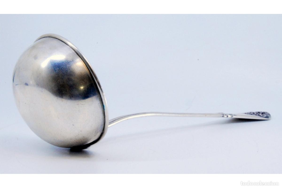 Antig&uuml;edades: Cuchar&oacute;n de sopa de plata - Foto 6