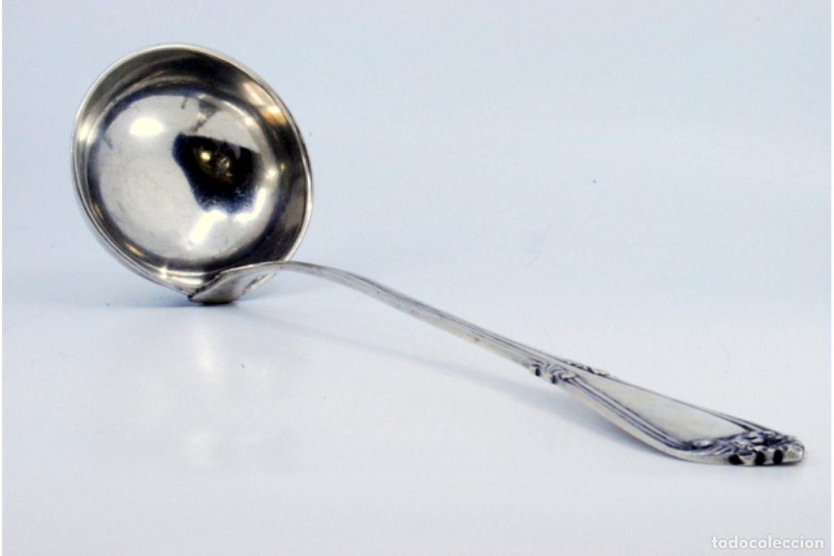 Antig&uuml;edades: Cuchar&oacute;n de sopa de plata - Foto 7