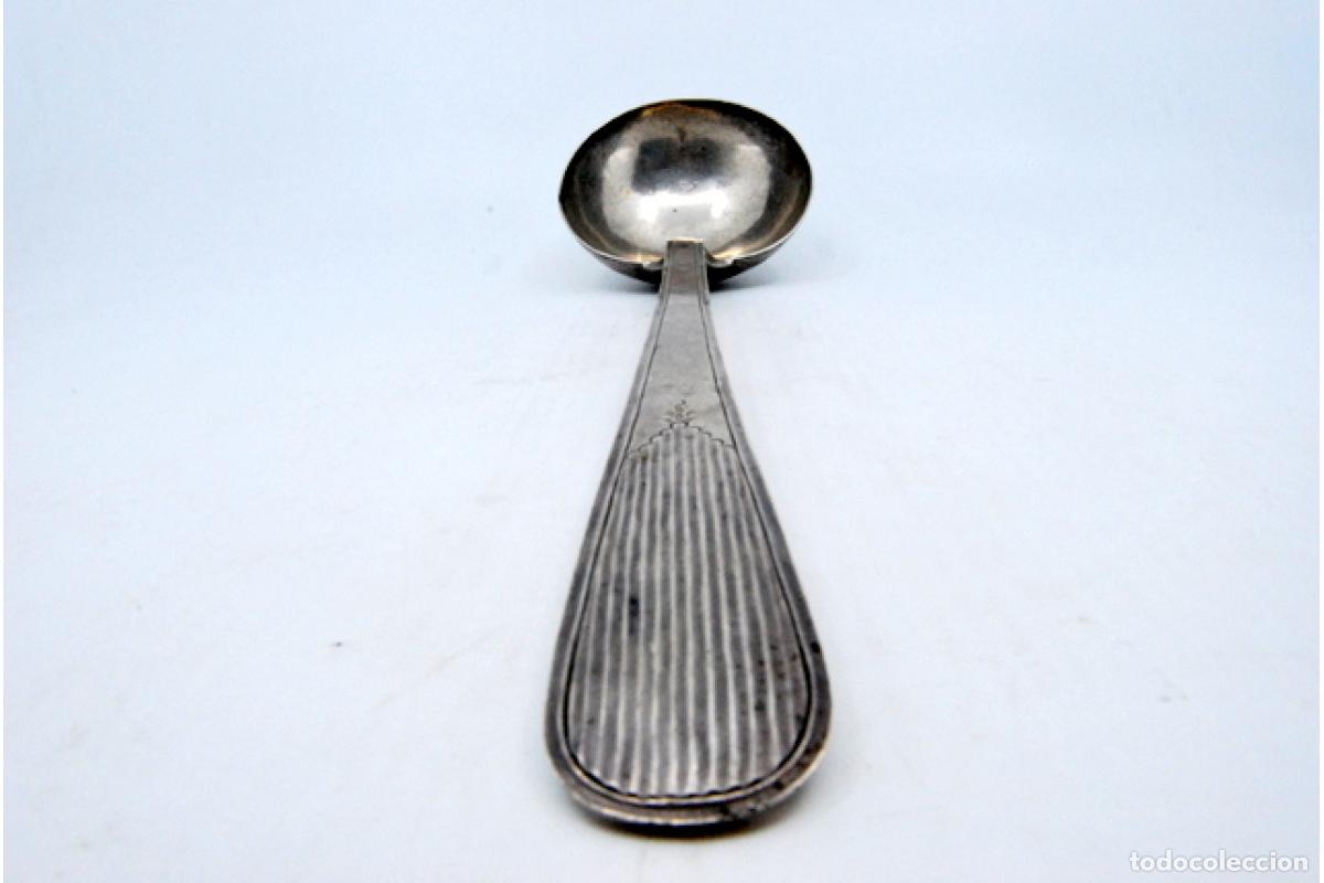 Antig&uuml;edades: Cuchar&oacute;n de sopa de plata - Foto 5