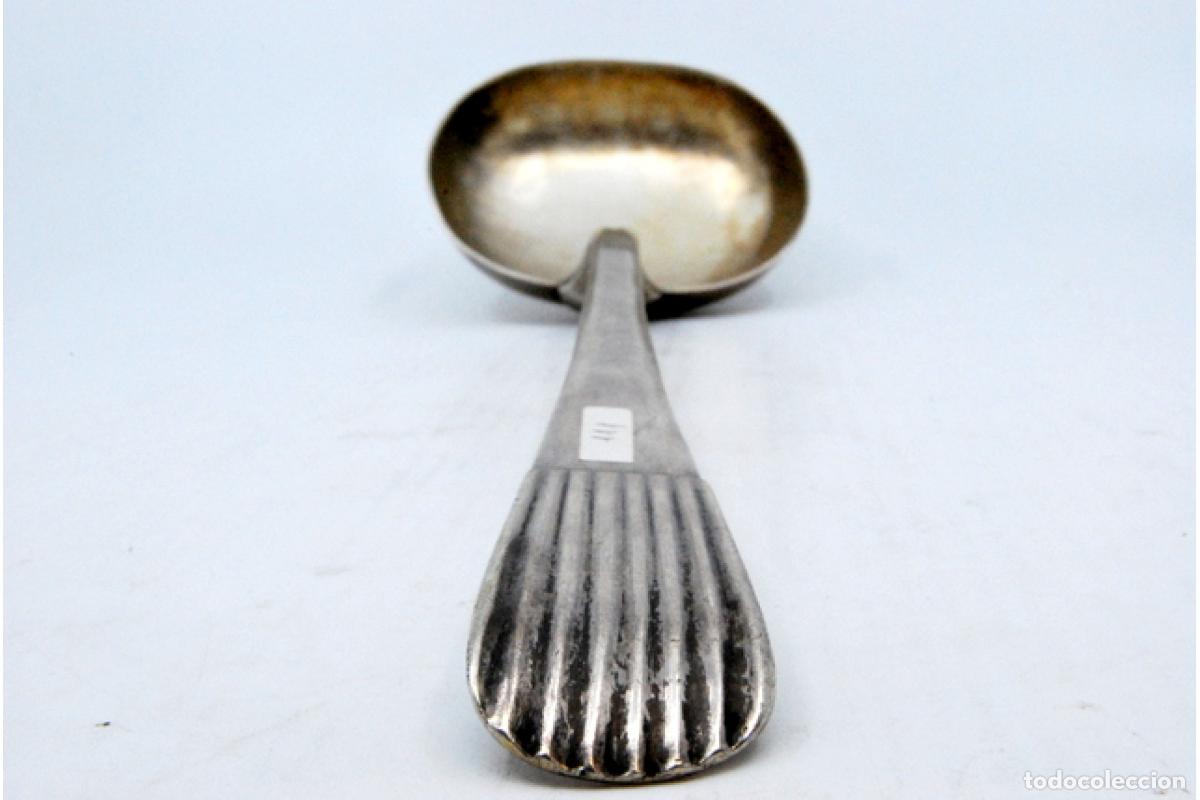 Antig&uuml;edades: Cuchar&oacute;n de sopa de plata - Foto 6