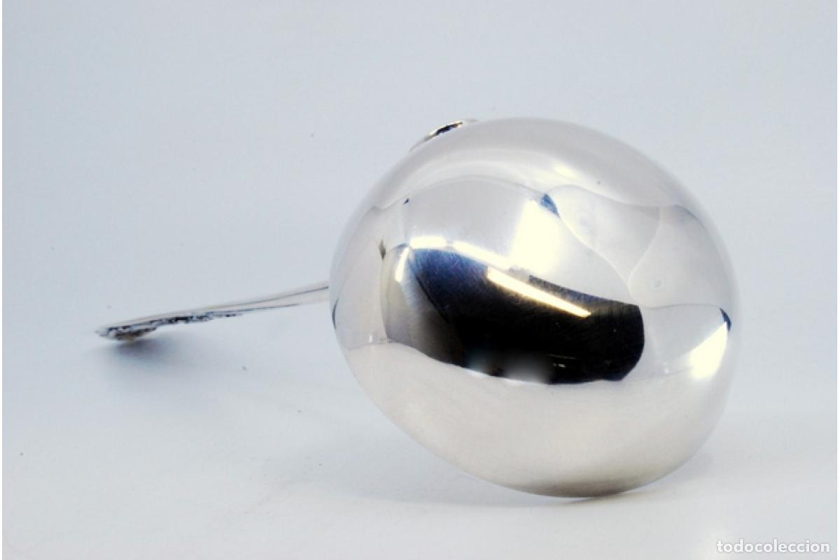 Antig&uuml;edades: Cuchar&oacute;n de sopa de plata - Foto 3