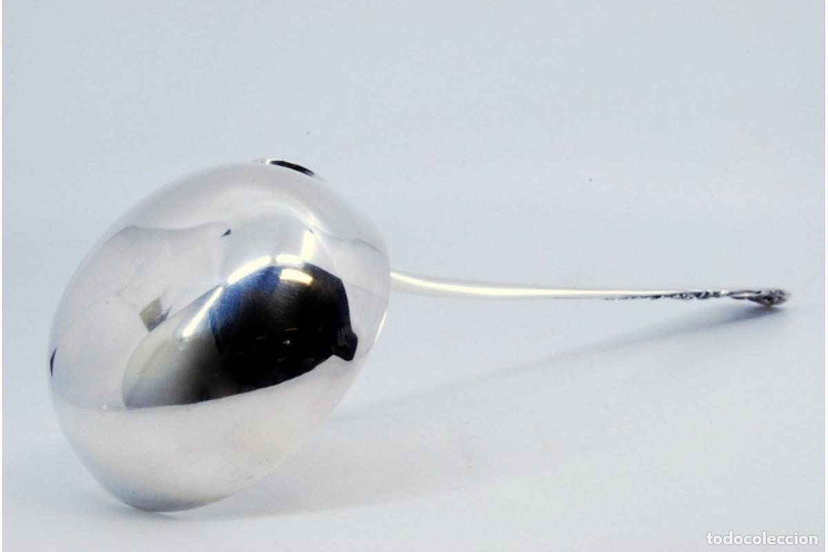 Antig&uuml;edades: Cuchar&oacute;n de sopa de plata - Foto 6