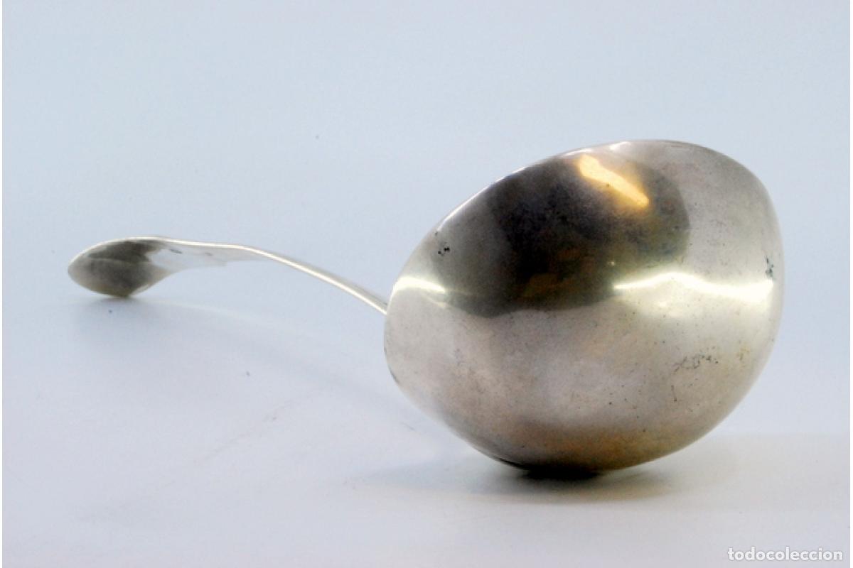 Antig&uuml;edades: Cuchar&oacute;n de sopa de plata - Foto 7