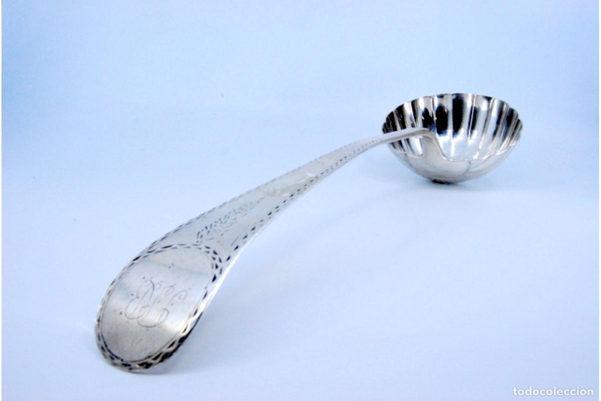 Antig&uuml;edades: Cuchar&oacute;n de sopa de plata - Foto 8