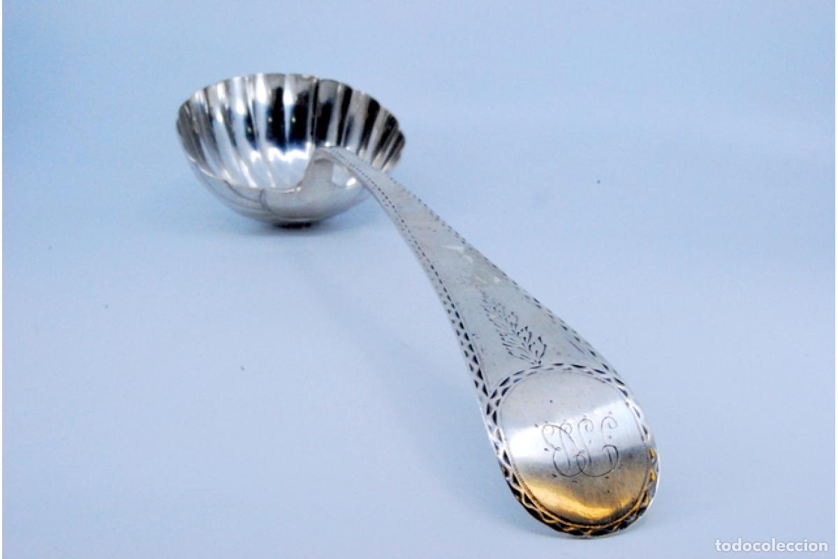 Antig&uuml;edades: Cuchar&oacute;n de sopa de plata - Foto 9