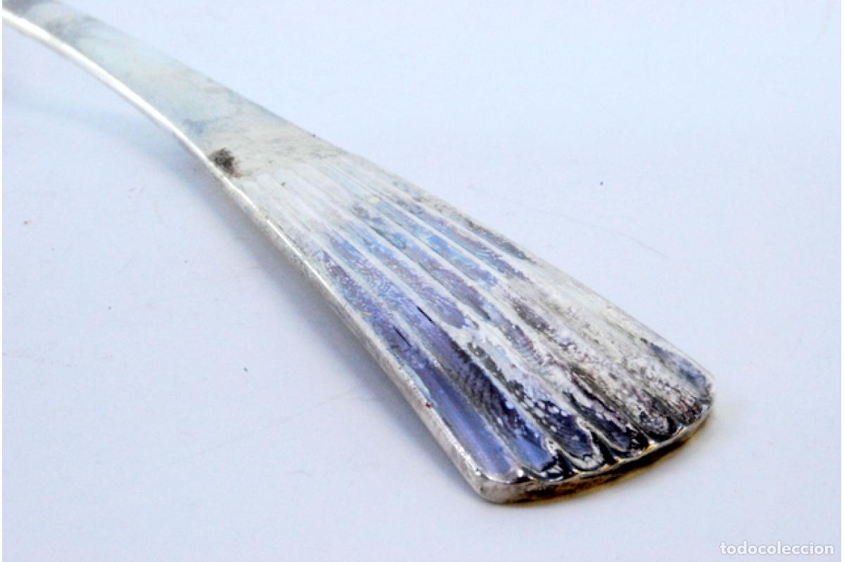 Antig&uuml;edades: Cuchar&oacute;n de sopa de plata - Foto 4