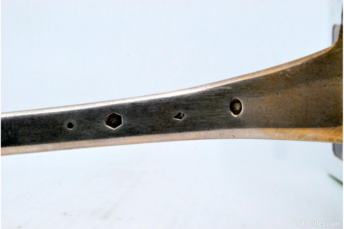 Antig&uuml;edades: Cuchar&oacute;n de sopa de plata - Foto 5