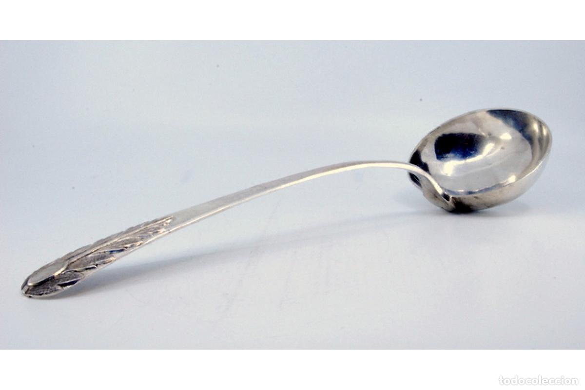 Antig&uuml;edades: Cuchar&oacute;n de sopa de plata - Foto 5