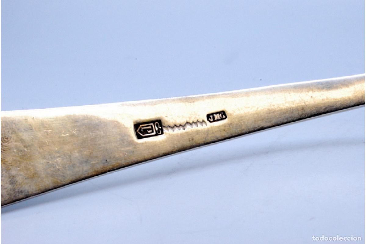 Antig&uuml;edades: Cuchar&oacute;n de sopa de plata - Foto 8